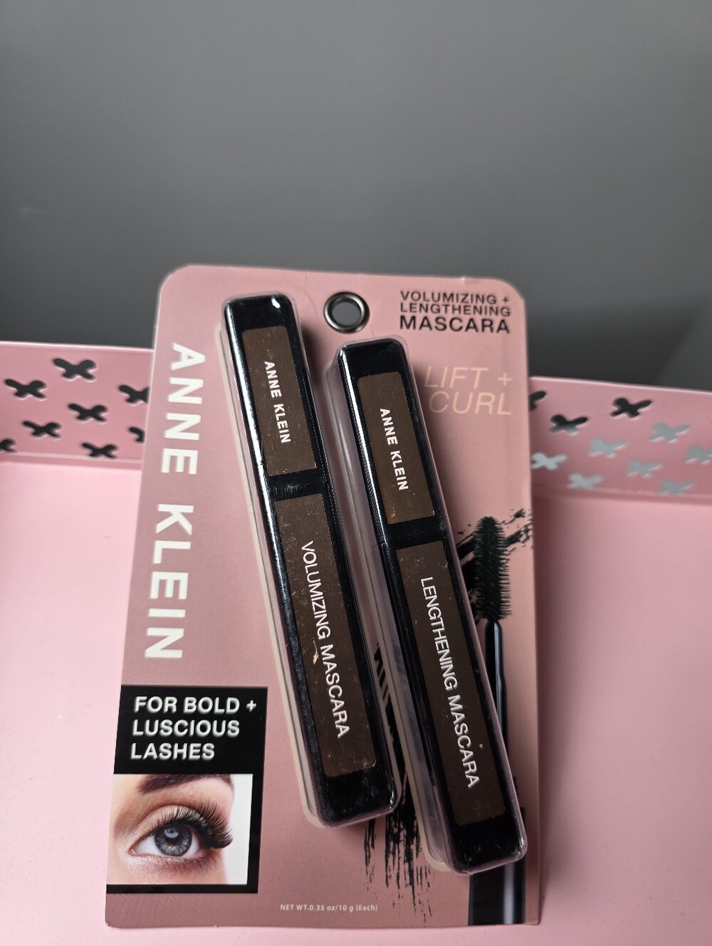Anne Klein Lift + Curl Dual Mascara Set